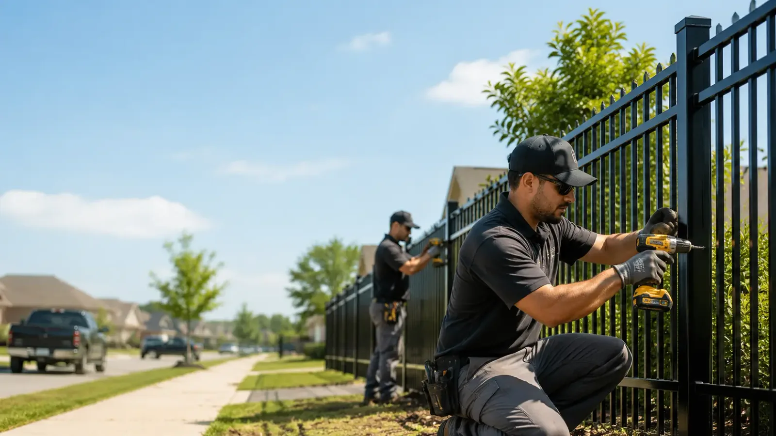 Metal Fence Installation in Cherokee, TX